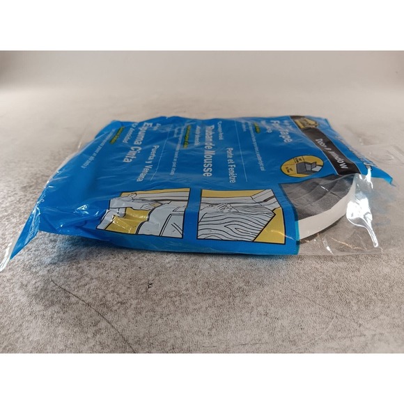 M-D Building Products Closed Cell High Density Foam Tape Brown 3/8" x 1/2" 10 ft - Picture 3 of 3